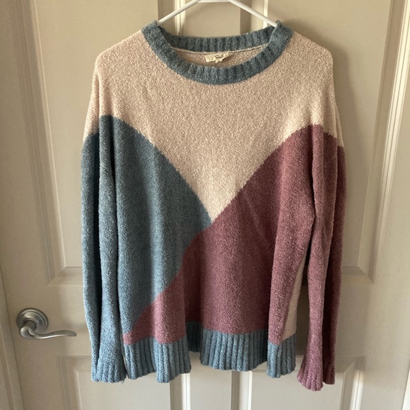 Super Soft Color Block Sweater - Picture 1 of 2